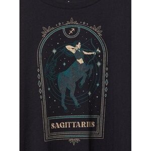 NWT Torrid Sagittarius Classic Fit‎ Heritage Jersey Crew Tee 2X